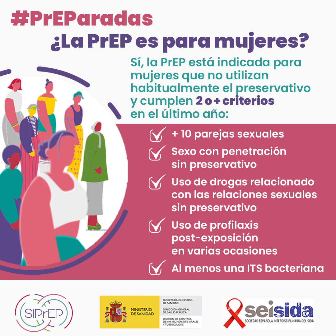 ¿La PrEP es también para mujeres? 