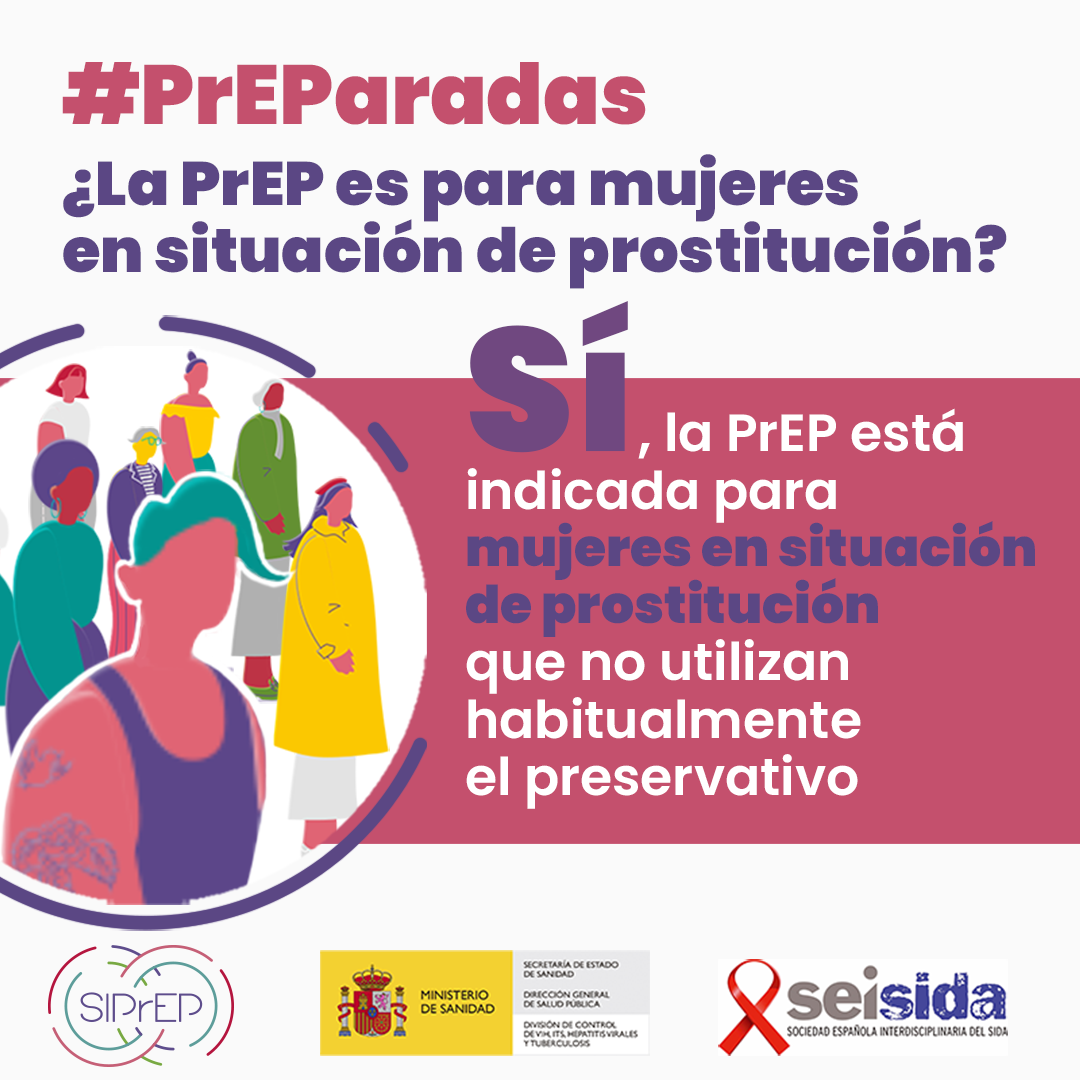 La PrEP y las mujeres en situación de prostitución